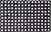 Rubber Ringmat 60 x 80 cm - Schoonloopmat - Deurmat voor binnen en buiten