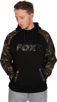 Fox Black/Camo Raglan Hoody Small