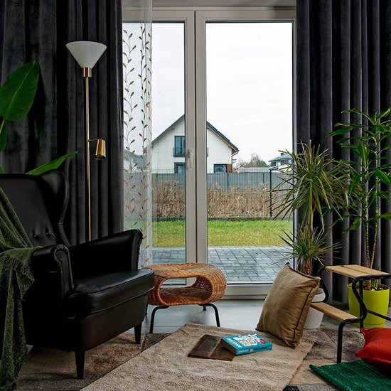 SK Studio Deurgordijn, warmte-isolerend, ondoorzichtig
