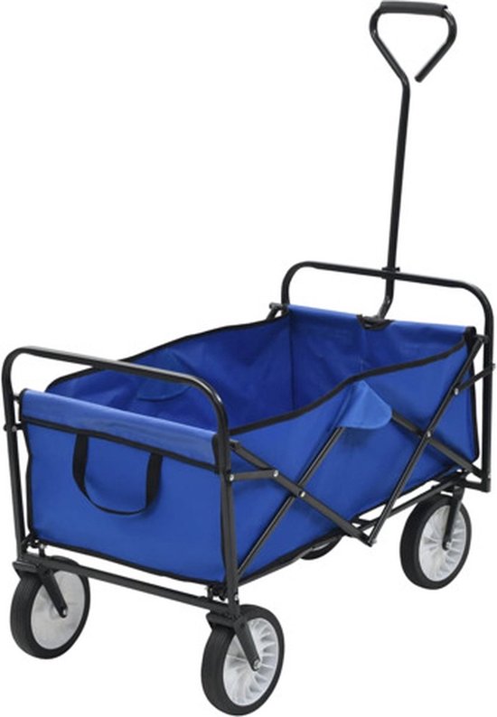 Brixy Bolderkar - Opvouwbaar - 100kg Draagkracht - Draaibare Wielen - 90 X 50 X 75 Cm