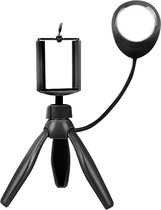 Tripod - Tripod smartphone - Selfie stick - Tripod met verlichting - Selfie stick - Gsm houder