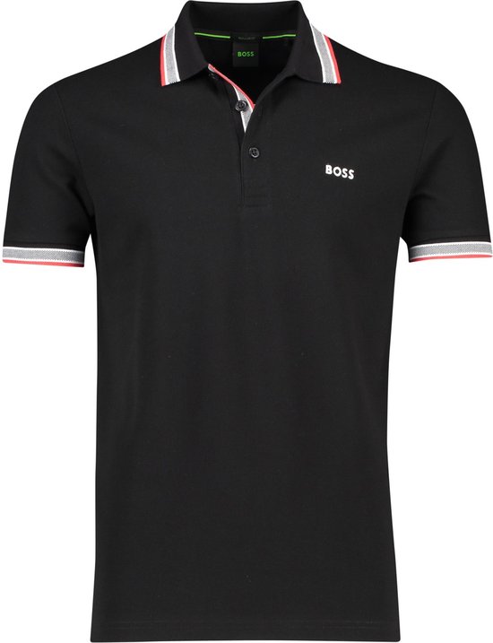 Hugo boss polo zwart Paddy 5XL