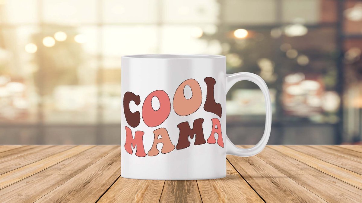 Mok cool mama -best mom forever - Beste moeder ter wereld - liefde - cute - moederdag