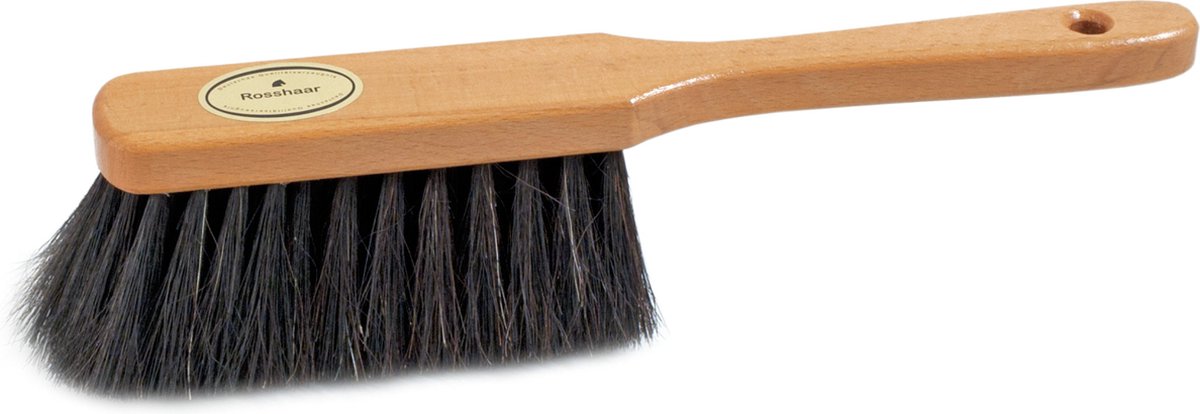 Goedkoopste Sorex gelakte zachte stoffer - zwart paardenhaar - zachte veeg borstel - handveger