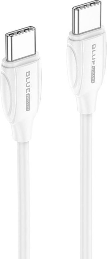 Cavo ARMOURED USB-C 1m Bianco | Con Fibra Kevlar | Ricarica Turbo 5A/100W | Resistente 20.000 Pieghe