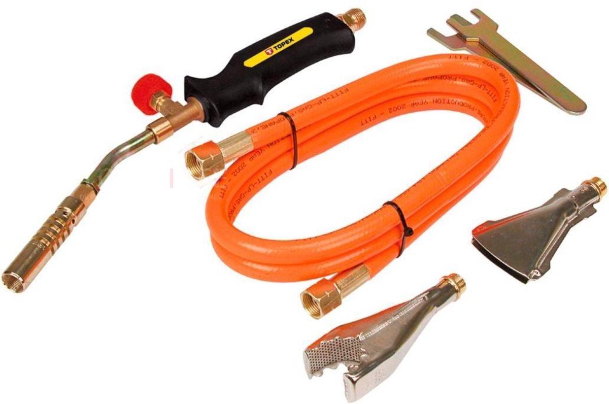 Topex Dakbrander/Onkruidbrander 17-22-40mm 2kw 1.5mtr Slang