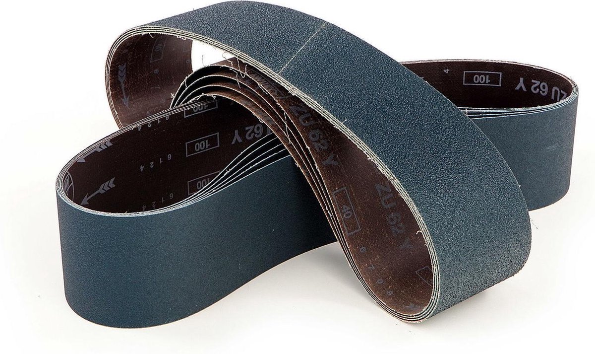 HBM 100 x 2000 K 80 Zirconium Schuurband Blauw