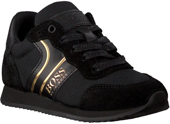 BOSS KIDS Jongens Sneakers J29184 - Zwart - Maat 32 | bol.com