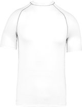 Herensportshirt met korte mouwen en UV-bescherming 'Proact' White - XXL