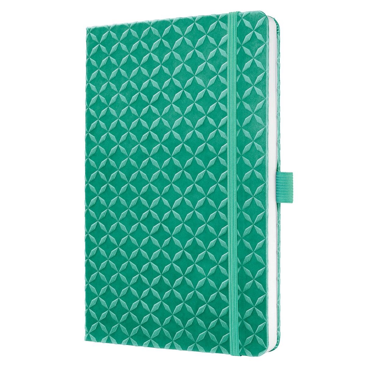 Sigel - notitieboek - Jolie Flair - A5 - hardcover - 174 pagina's - lijn - 80 grams papier - Mint Green - SI-JN133