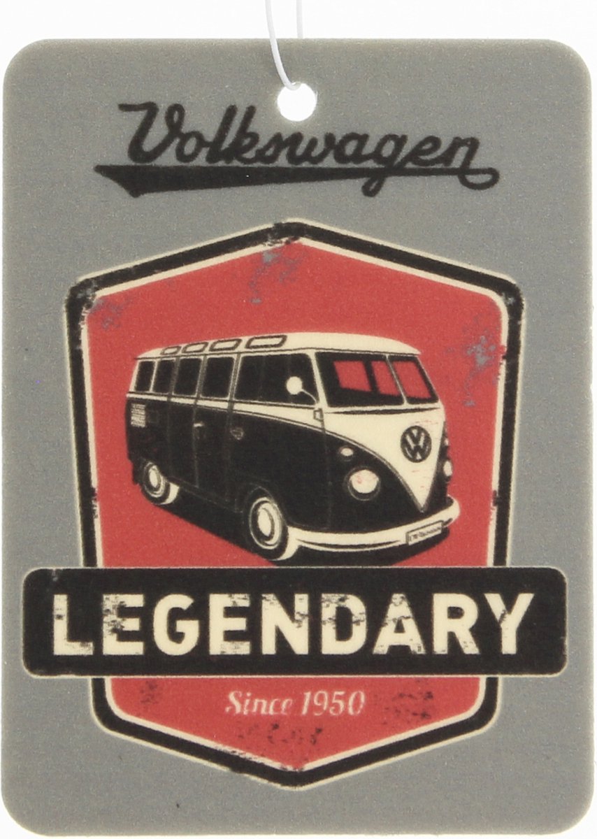 Volkswagen T1 Bus Luchtverfrisser - Grijs Legendary