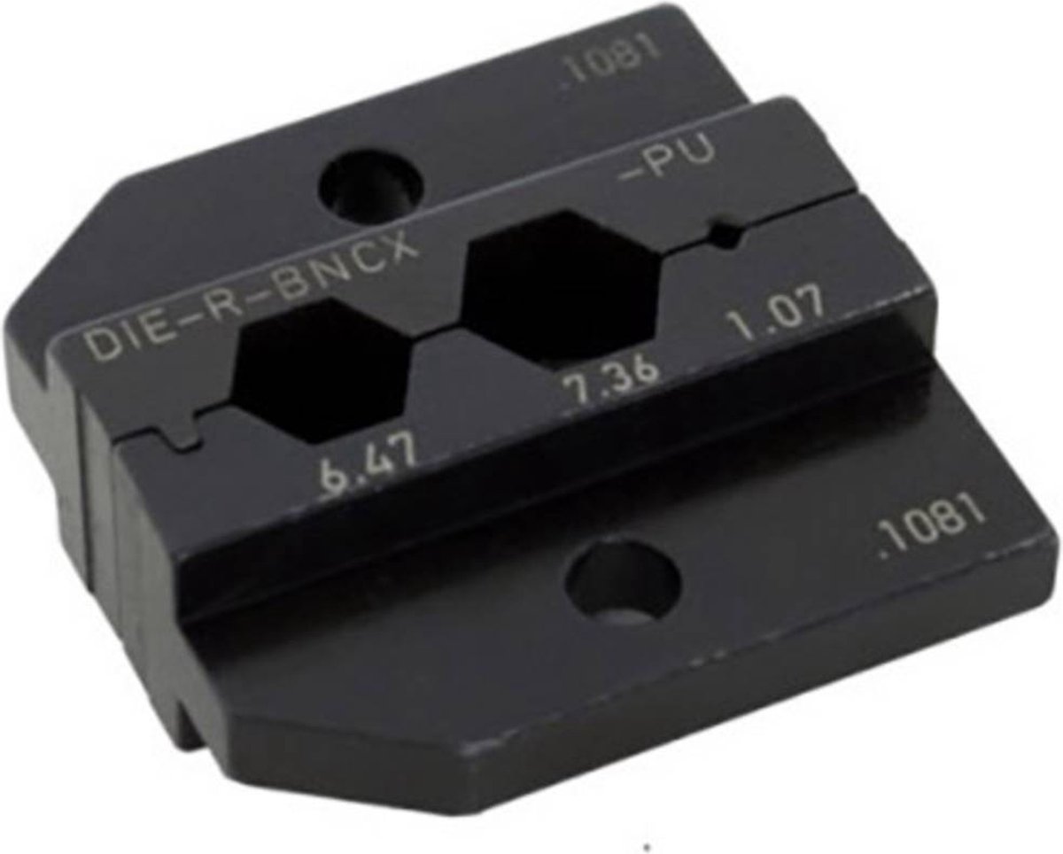 Neutrik DIE-R-BNCX-PU DIE-R-BNCX-PU Matrijs Zwart 1 stuk(s)