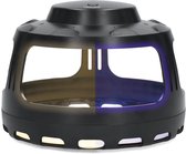 Vlooienvallen voor woning, vlooienlichtval, vlooienlampvallen voor thuis, vlooienbestrijdingsapparaat met warm en uv-ledlicht met 4 modi, vlooienval voor tapijten, beddengoed, thuis (2 stuks