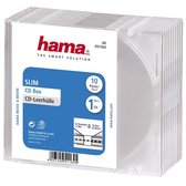 Hama Cd Slim Box 10Er Pack Tp.