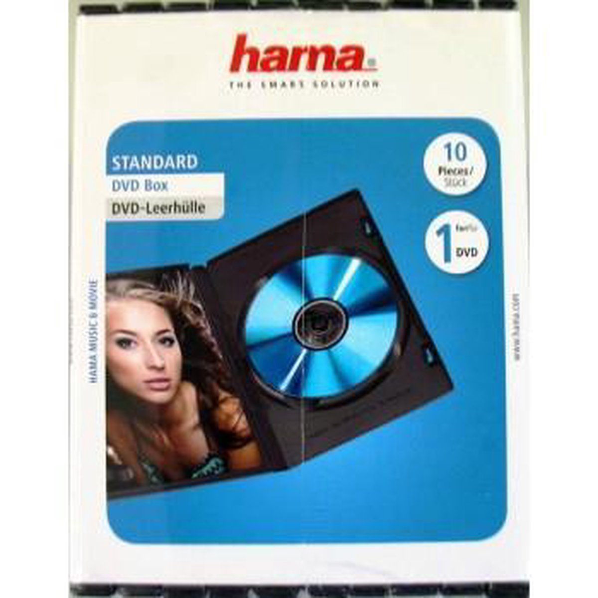 Hama 04751276 DVD Box - 10 stuks