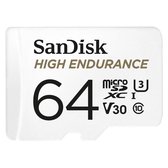 SanDisk MicroSDHC High Endurance 64GB incl SD adapter