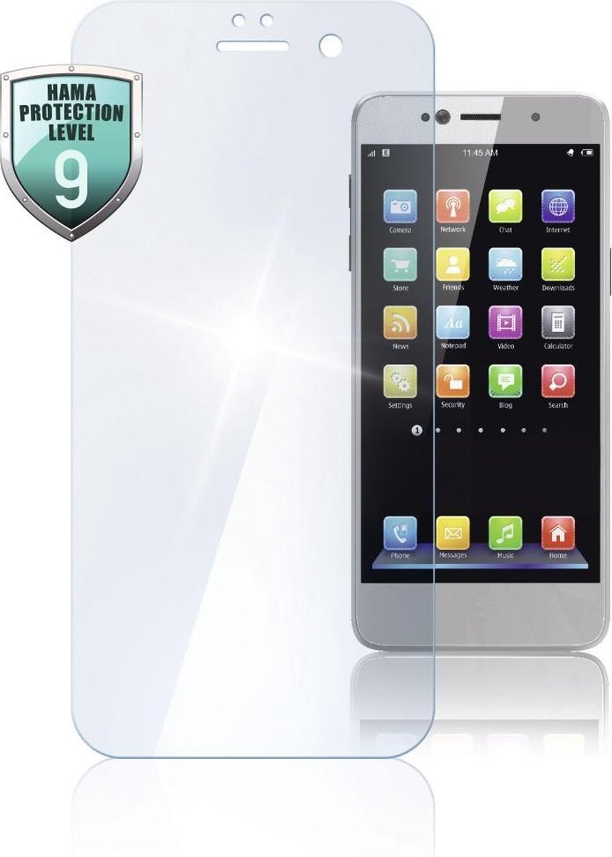 Hama Glazen Displaybescherming Premium Crystal Glass V.Huawei P8 Lite/ P9 Lite