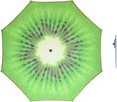 Parasol - Kiwi fruit - D160 cm - incl. draagtas - parasolharing - 49 cm