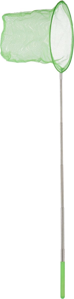 Krabhengel / vishengel voor krabbetjes 38 cm - met uitschuifbaar schepnetje groen — afbeelding 3