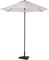Bol.com VONROC Premium Parasol Torbole – Ø200cm - Duurzame stokparasol – combi set incl. parasolvoet van 20 kg - UV werend doek ... aanbieding