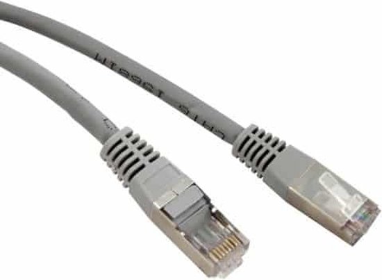 Danicom Base Link Cat6 patchkabel / internetkabel 2m Grijs - netwerkkabel