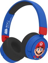 Super Mario - It's a me - draadloze junior koptelefoon - met volumebegrenzing - microfoon - lange batterijduur