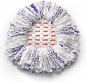 5x Vileda Turbo 3en1 - Remplacement Wit Rouge Blauw