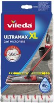 8x Vileda UltraMax Power 2in1 XL - Vervanging Wit Rood