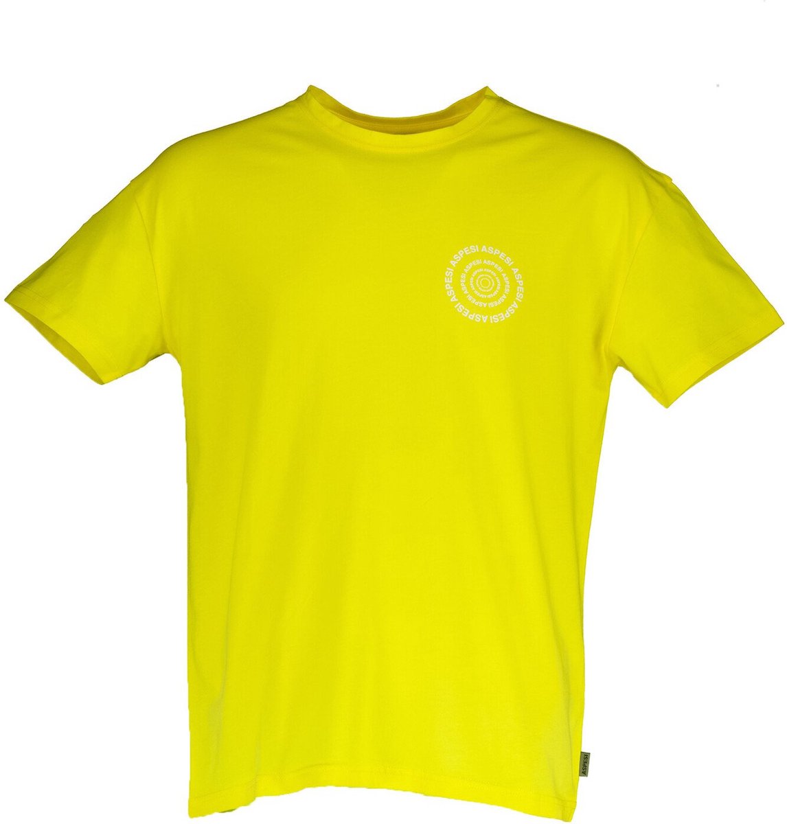 Aspesi Shirt Geel Katoen maat XXL Basic t-shirts geel