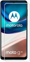 NuGlas Motorola Moto G42 screenprotector Tempered Glass 2.5D