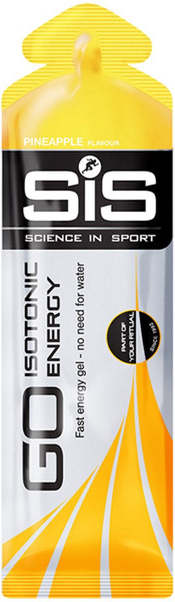 SIS GO Isotonic Energy Gels (30x60ml) Pineapple - Energie & Uithoudingsvermogen - Energie Gels — afbeelding 2