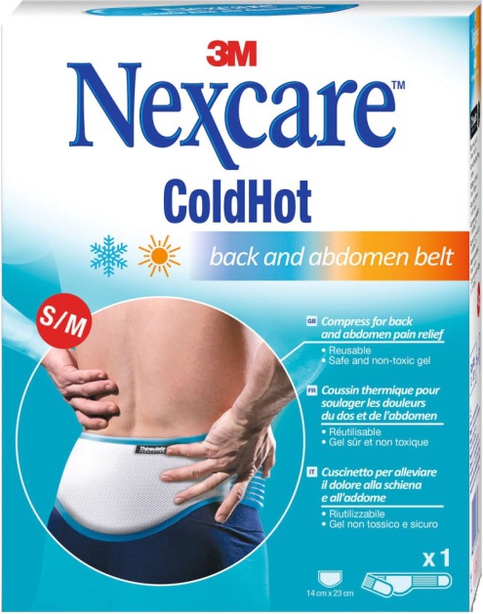 Goedkoopste Nexcare Cold hot belt rug buik S/M