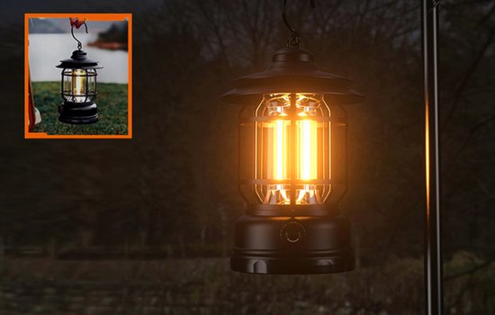 Superfire Camping Lamp Oplaadbaar Usb Met Batterij Draagbare Kampeerlamp, Tentlamp, Vislamp, voor buiten T51, USB-C van SUPERFIRE — afbeelding 3