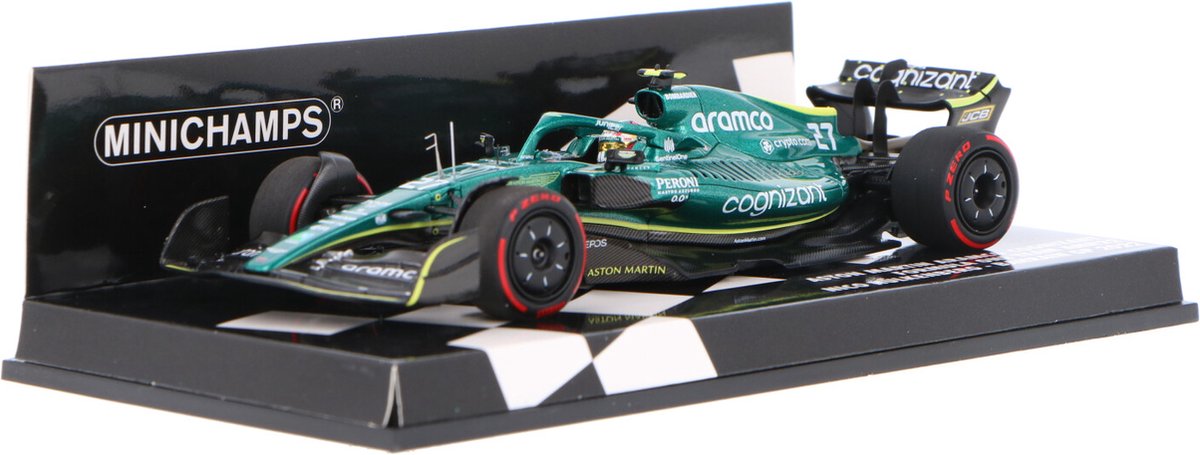 Aston Martin Aramco Cognizant F1 Team AMR22 #27 Bahrain GP 2022 - 1:43 - Minichamps