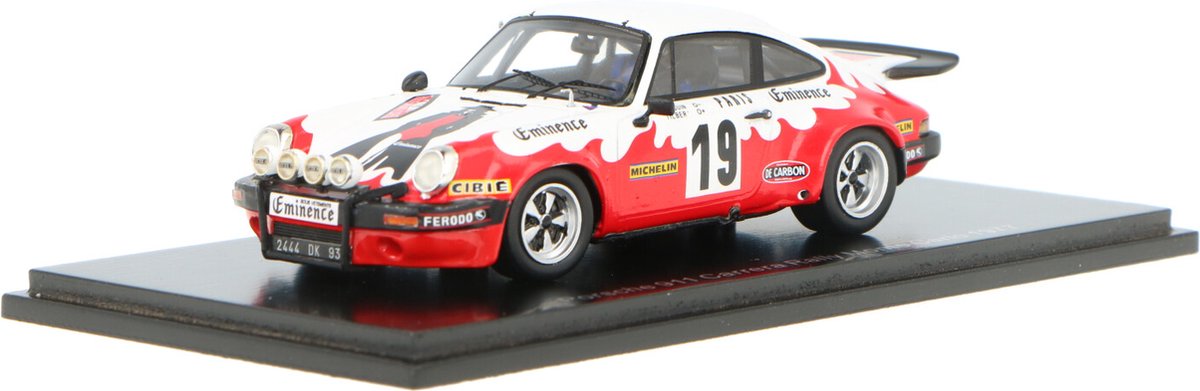 Porsche 911 Carrera Spark Models Modelauto 1:43 1977 Bernard Béguin / Guy Gillot S6614 Rally