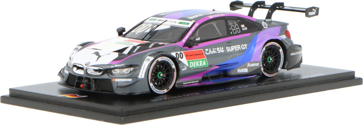 BMW M4 Spark Models Modelauto 1:43 2019 Kamui Kobayashi Puma BMW Team SG643 Super GT DTM Dream
