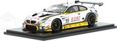 BMW M6 GT3 Spark Modelauto 1:43 2017 P. Eng / M. Martin / A. Sims Rowe racing SB178 24H Spa