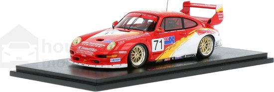Tarmac Works x Schuco 1:64 Porsche 911 GT2 24h LE MANS 1995 #91