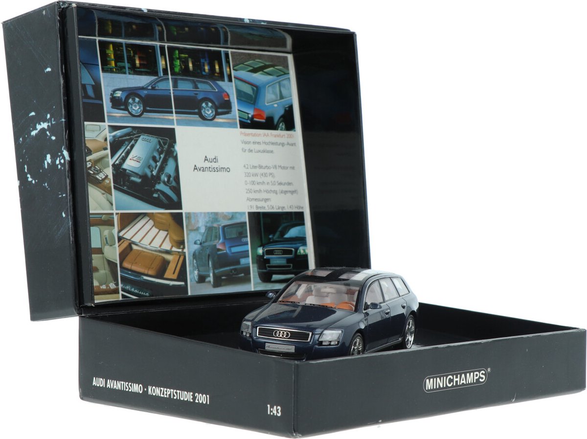 Audi Avantissimo Konzeptstudie 2001 - 1:43 - Minichamps