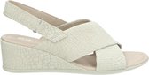 ECCO Shape 35 Wedge dames sandaal - Ecru - Maat 40