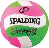 Spalding Extreme Pro Outdoor Volleybal - Roze / Groen / Wit | Maat: 5