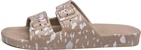 Freedom Moses Slippers White Terrazzo Smoke - 37/38