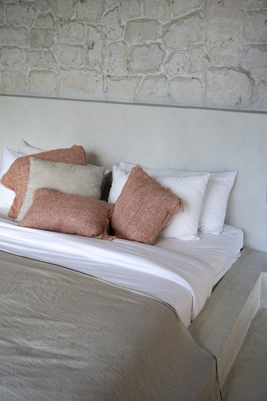 Housse de Coussin Oh My Gee - Rose Saumon - 40x40