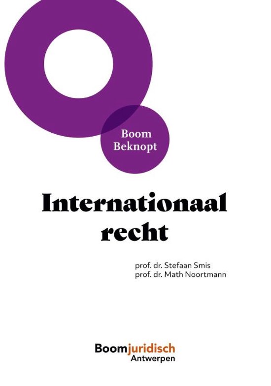 Boom Beknopt - Internationaal recht - cover