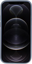 Mobiparts hoesje geschikt voor de Apple iPhone 12/12 Pro - Siliconen - Grijs