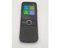Vertaalcomputer - Vertaal Apparaat - Zwart - Slimme Vertaler - 137+ Talen - Draagbare Vertaler - Lange Batterijduur