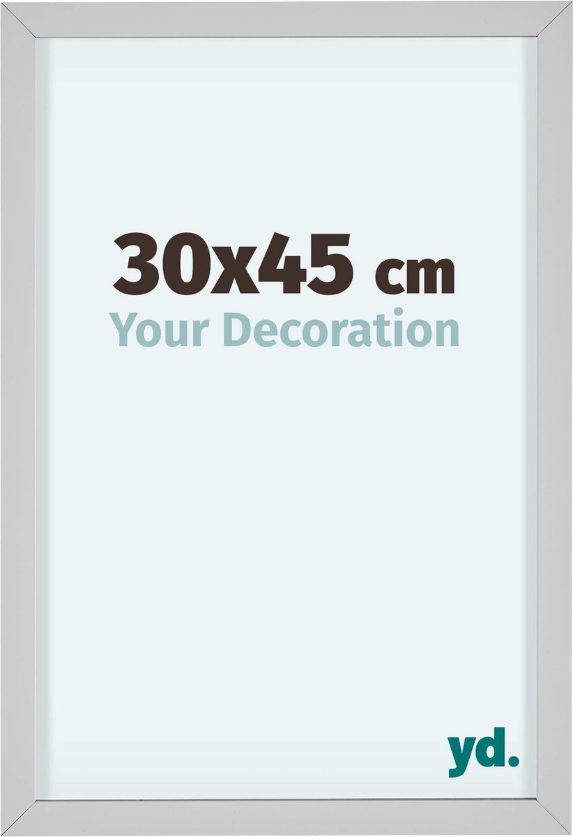 yd. Your Decoration - Fotolijst 30x45 cm - Aluminium - Wit - Virginia
