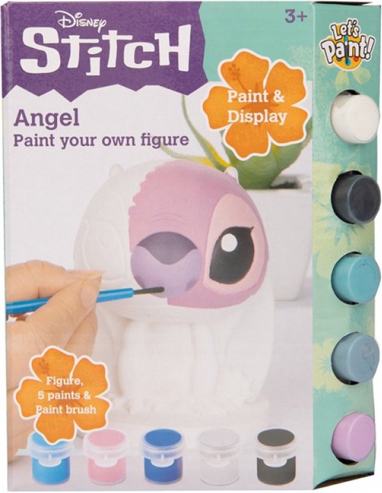 Ensemble de peinture Disney Lilo & Stitch - Avec tablier et peinture au  doigt 