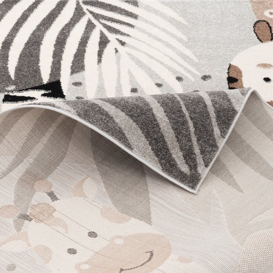 Tapis Enfant Softstar Kids – Monde Des Animaux Multicolore, Ultra Doux Et Résistant – 5 Tailles Disponibles