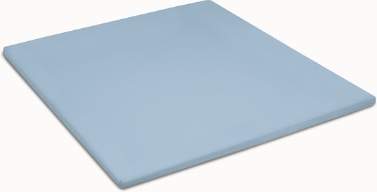 Cinderella - Topper Hoeslaken - Tot 15 cm matrashoogte - Jersey - 140x200 cm/210 cm - Lichtblauw